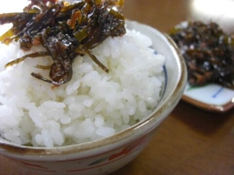 だしに使った昆布で明太子昆布